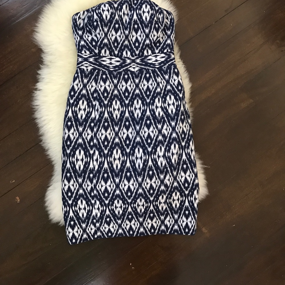 EUC Banana Republic Fun Print Strapless 👗❗️SALE❗️